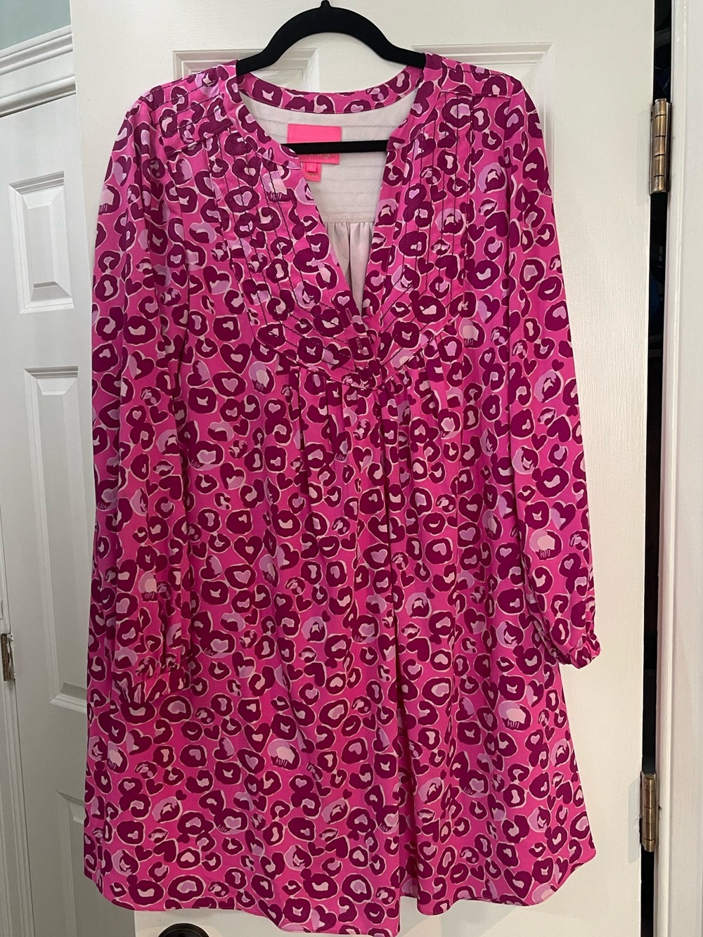 Lilly Pulitzer leopard print dress